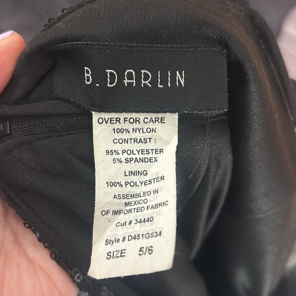 Black Sequin Dress - Picture 6 of 6